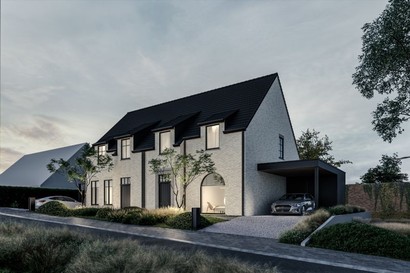 Halfopen nieuwbouwwoning | Woonproject Wijnsberg – Vichte Halfopen nieuwbouwwoning | Woonproject Wijnsberg – Vichte